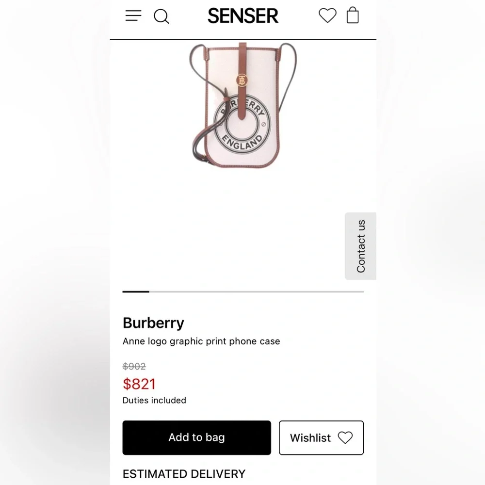 Burberry Canvas & Leather Anne Phone Case With Strap crossbody bag
Never used - Picture 15 of 16